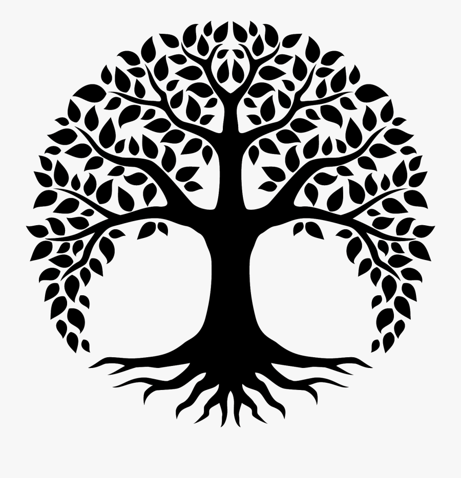 Elm Tree Logo, Transparent Clipart
