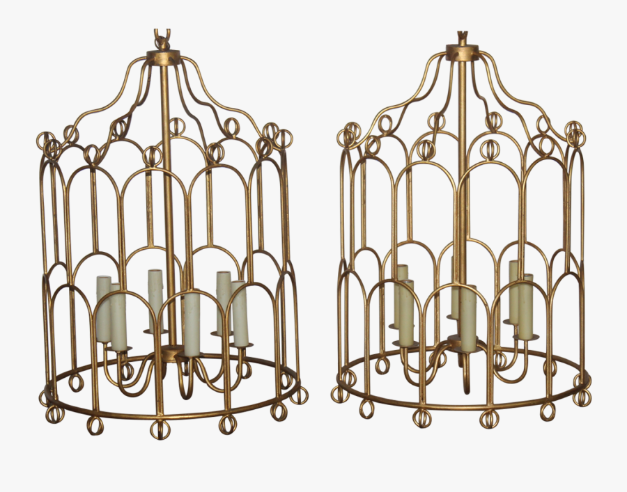 Cage Clipart Steel Cage - Chandelier, Transparent Clipart