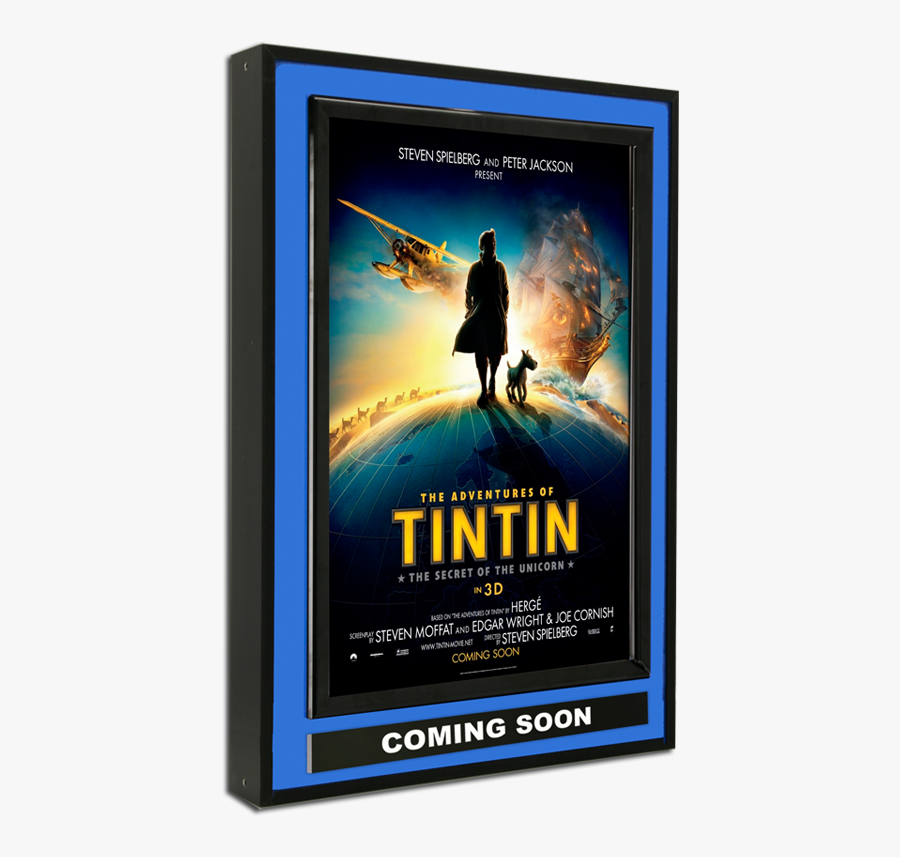 Movie Marquee Png - Adventures Of Tintin The Secret, Transparent Clipart