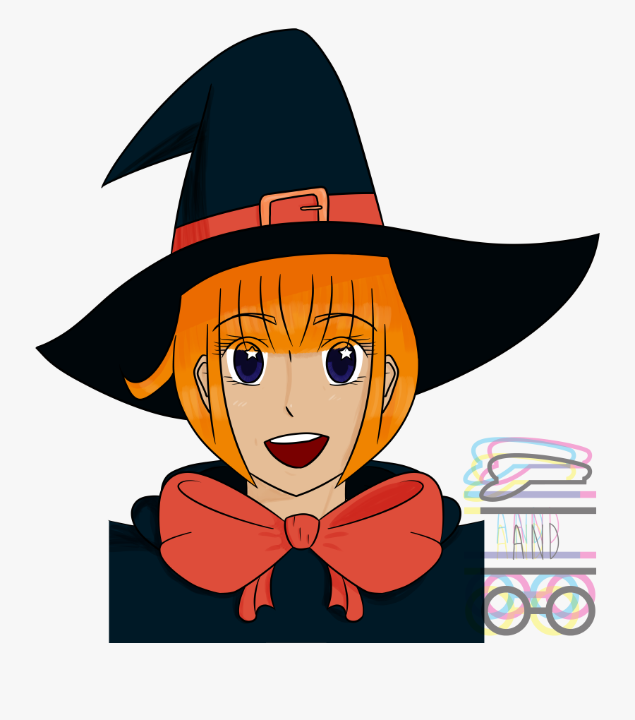 Witch Face Clip Art, Transparent Clipart