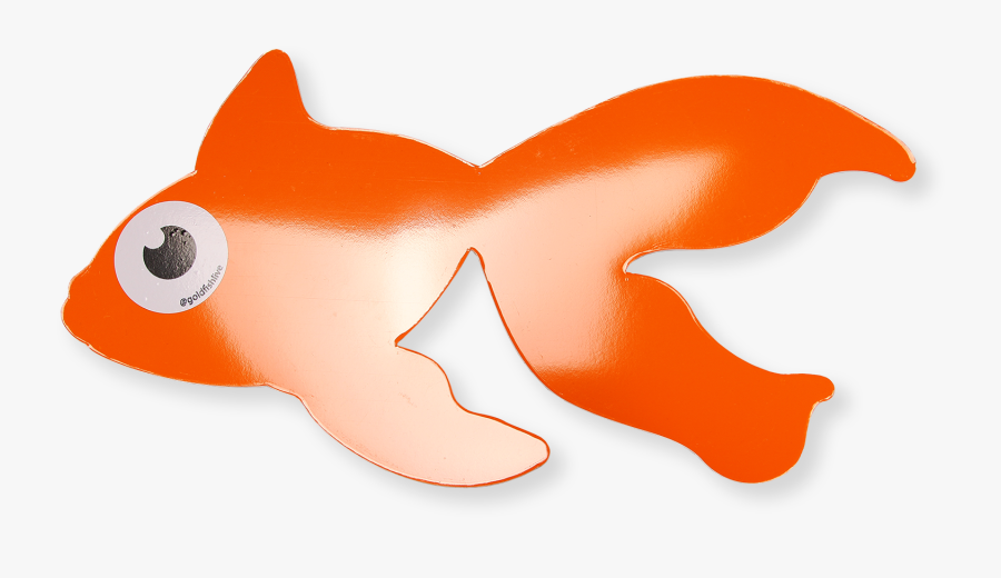 Goldfish Clipart Mascot - Cartoon, Transparent Clipart