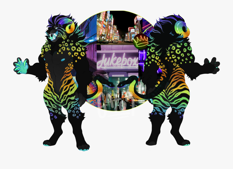 City Streets Chimera - Illustration, Transparent Clipart