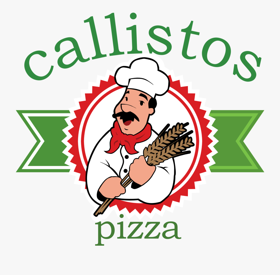 Callistos Pizza Logo - Non Veg Food Logo, Transparent Clipart