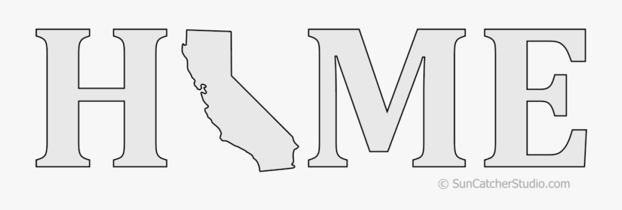 Vector California Shape, Transparent Clipart