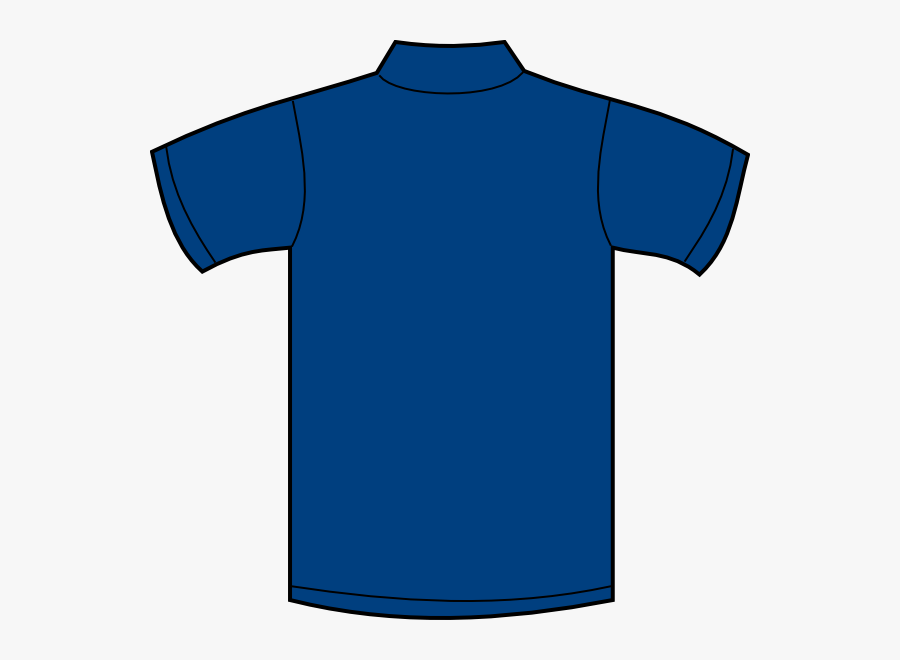 Jersey Polo Blue Png, Transparent Clipart