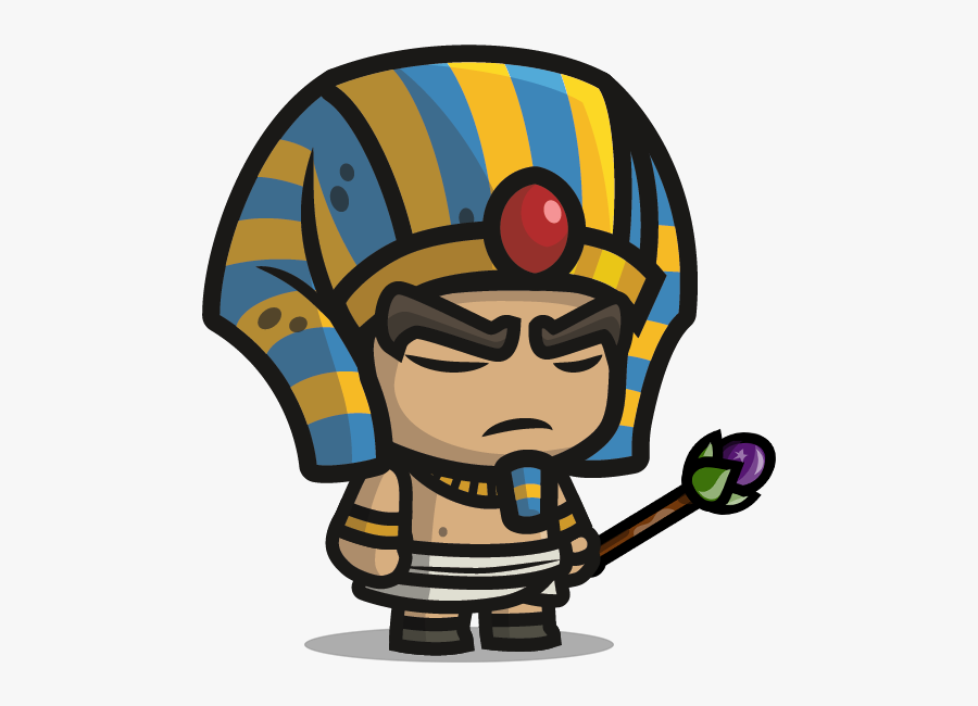 Egyptian Character Sentry, Transparent Clipart