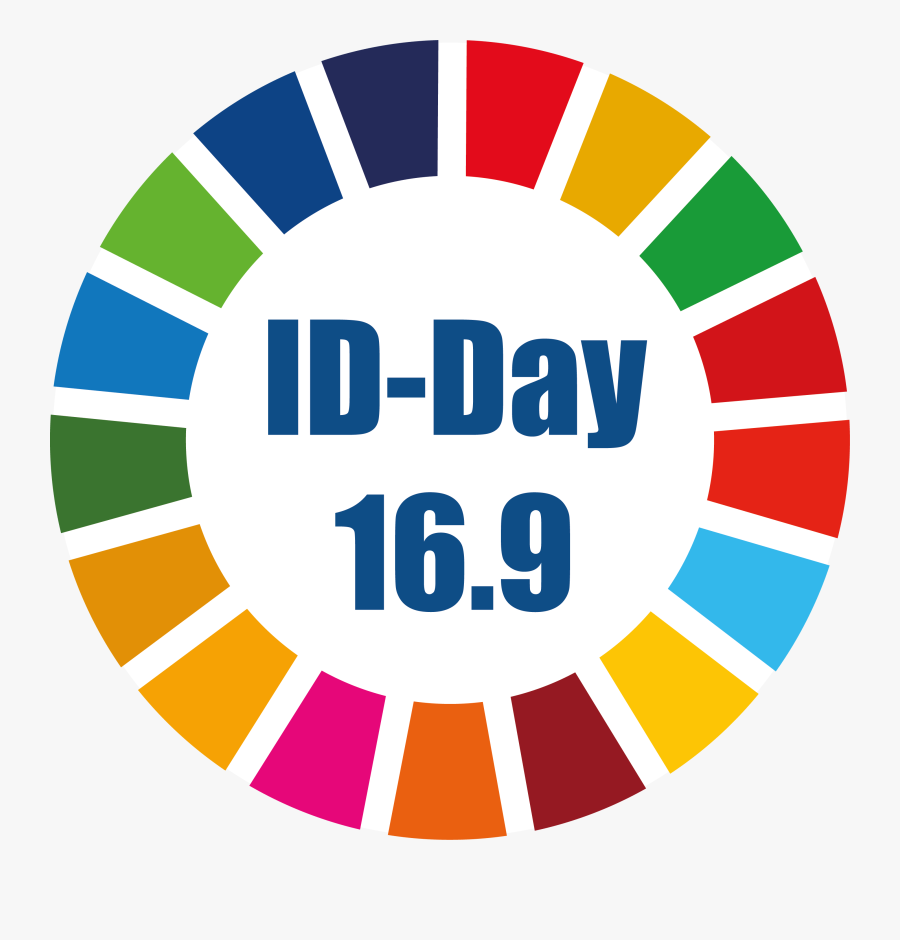 International Identity Day - Sustainable Development Goals Pinwheel, Transparent Clipart