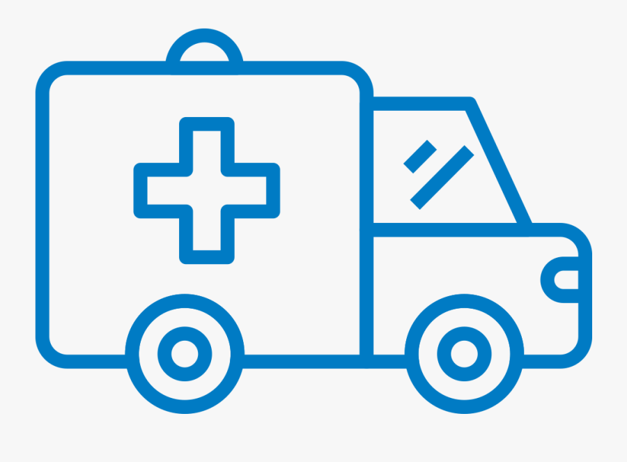 With Nearly 290 Designated Trauma Hospitals That Provide - Outline Of First Aid Box, Transparent Clipart