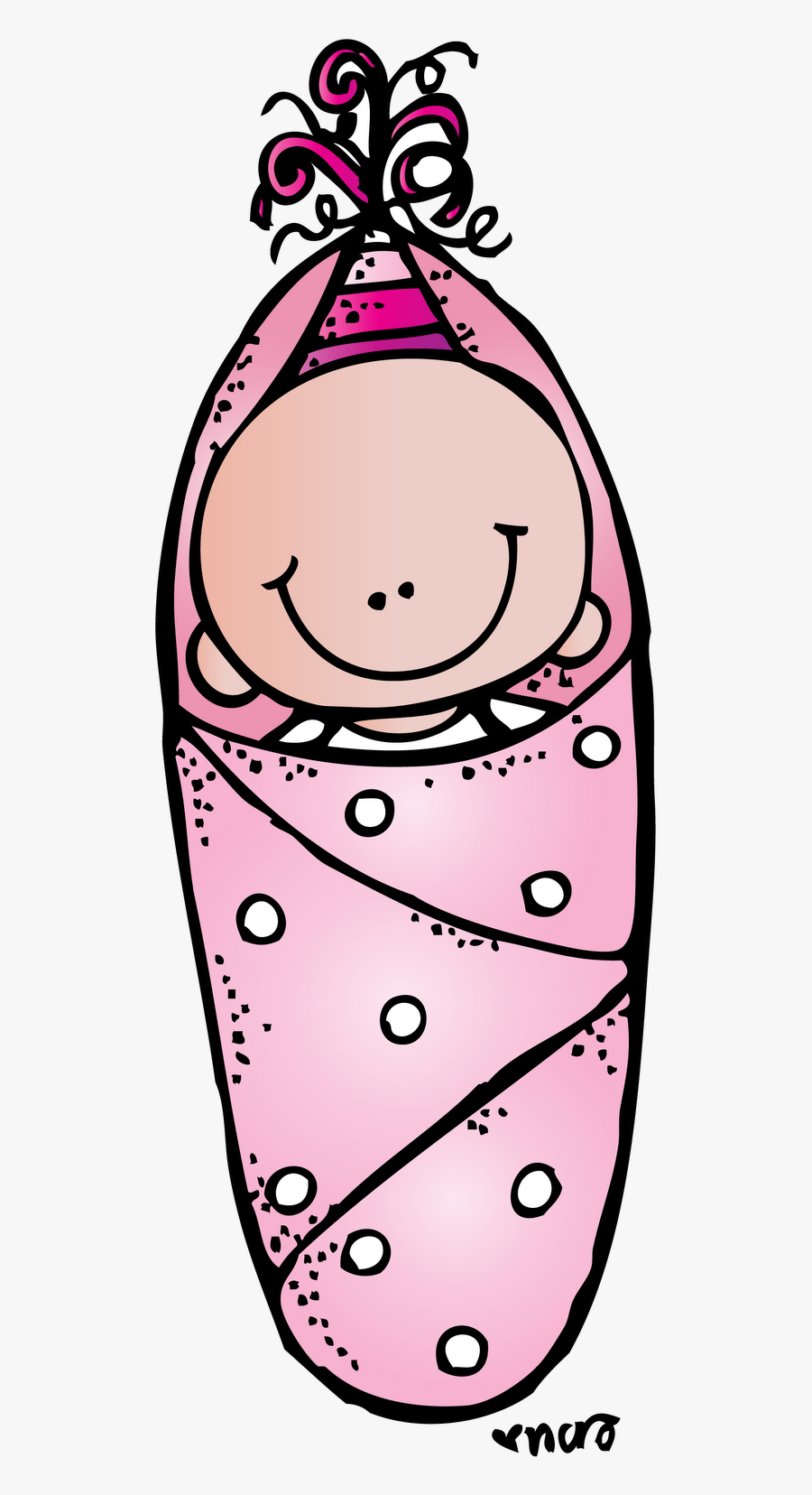 Melonheadz Bebe Clipart , Png Download - Baby Girl Melonheadz, Transparent Clipart