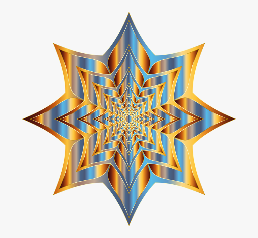 Star,symmetry,symbol - Emblem, Transparent Clipart