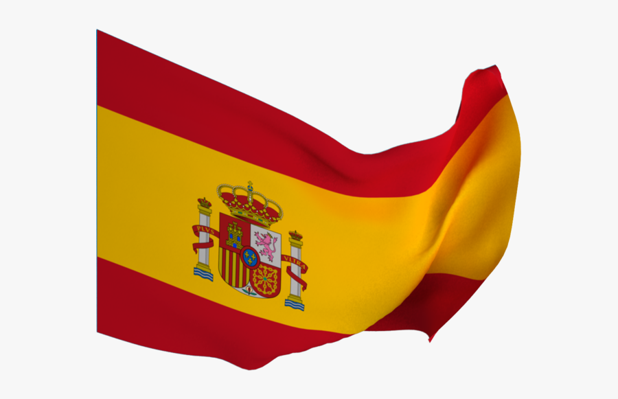 Spanish In A Month - Spain Flag, Transparent Clipart