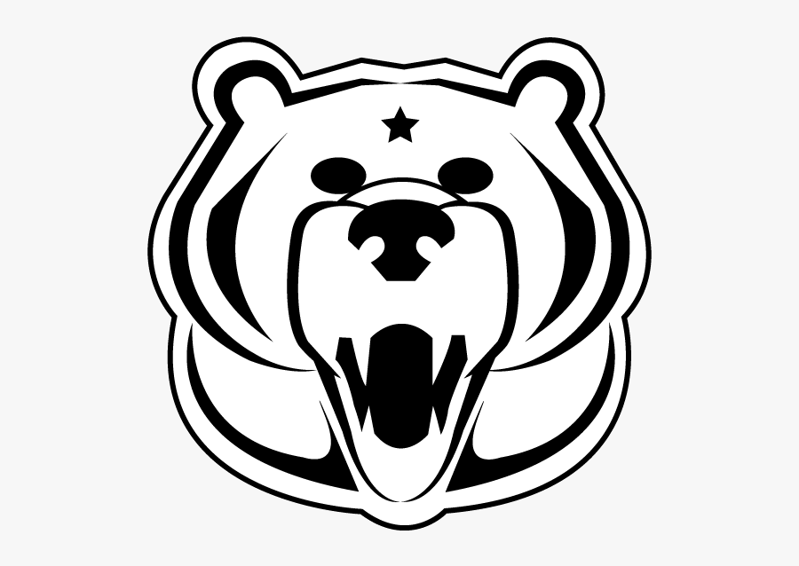 Grizzly Drawing Logo - Grizzly Bear, Transparent Clipart