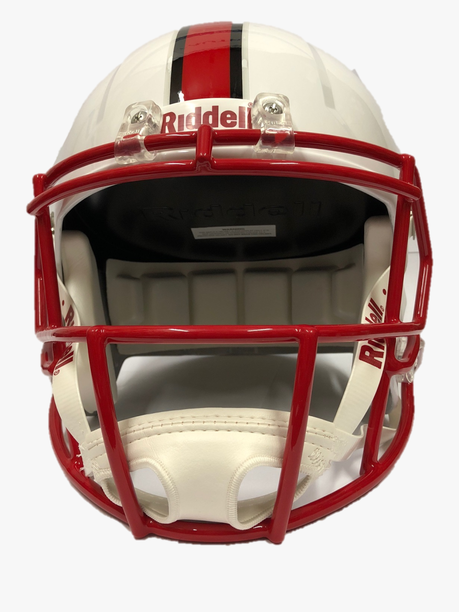 Nc State Wolfpack Riddell White Wolfhead Replica Speed - Face Mask, Transparent Clipart