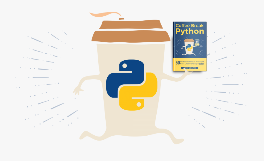 Python Logo Png - Running Coffee Png, Transparent Clipart