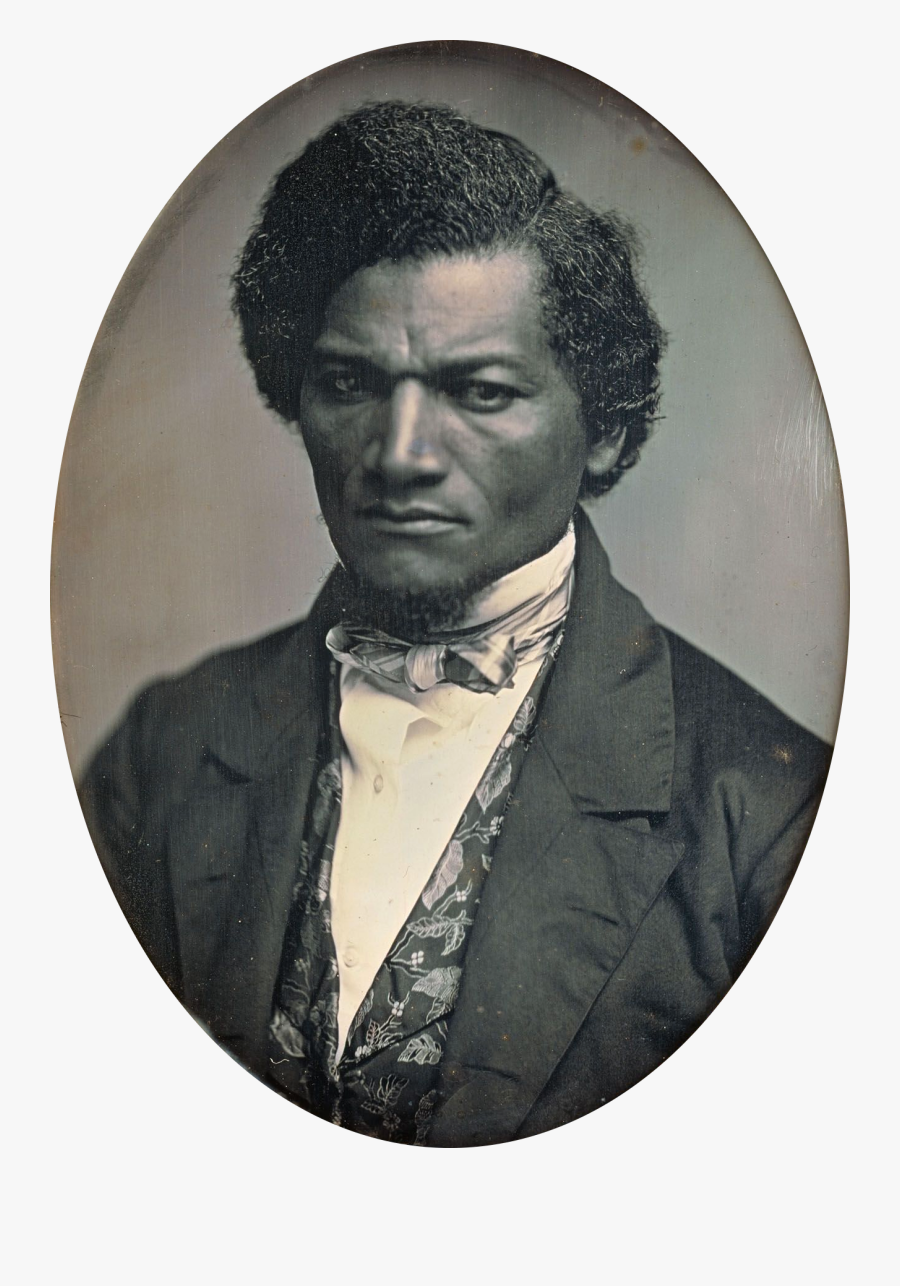 Frederick Douglass By Samuel J Miller 1847-52 - Frederick Douglass, Transparent Clipart