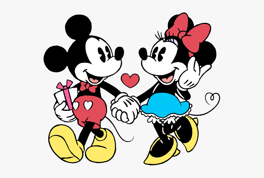 Best Love Mickey Minnie, Transparent Clipart