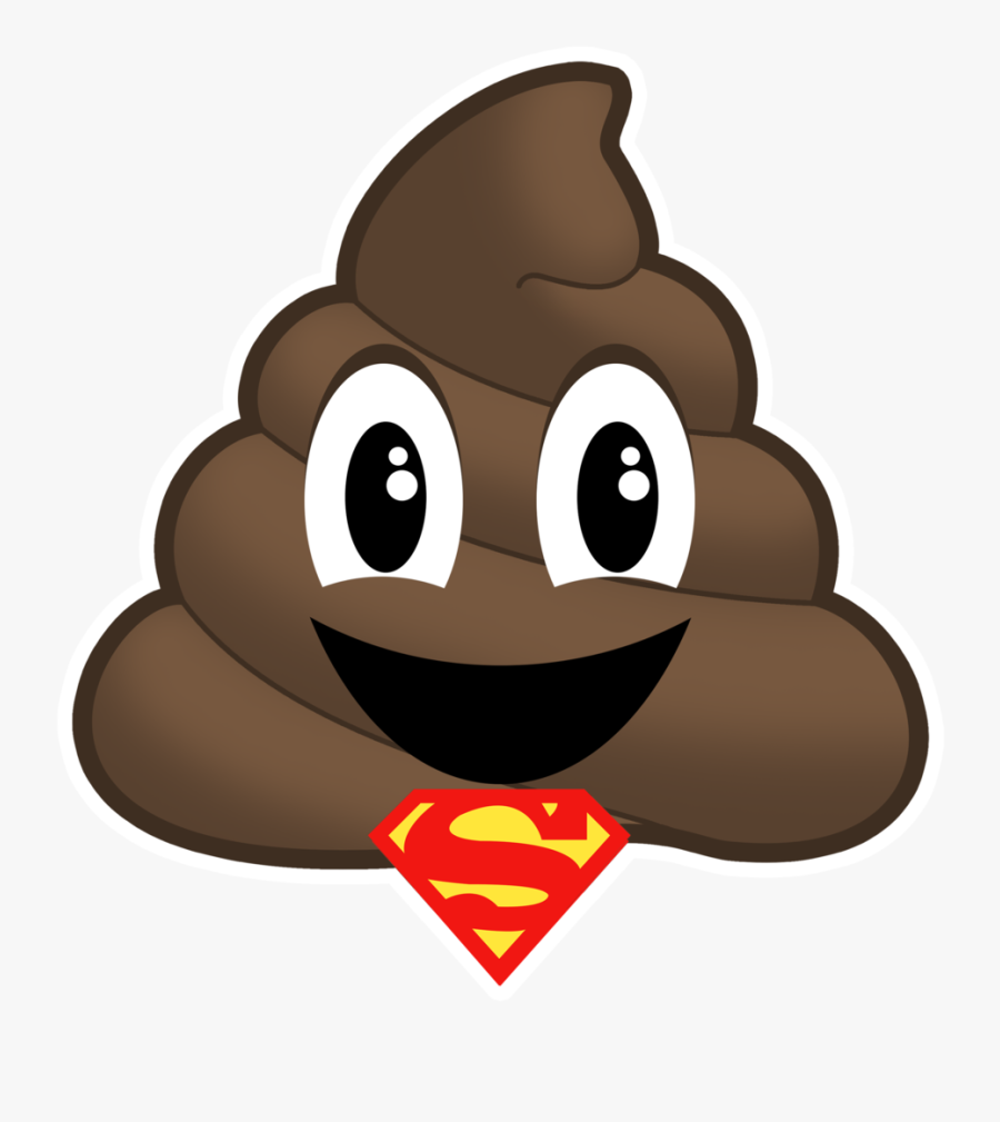 Poop Emoji Png Transparent , Transparent Cartoons - Super Poop Emoji, Transparent Clipart