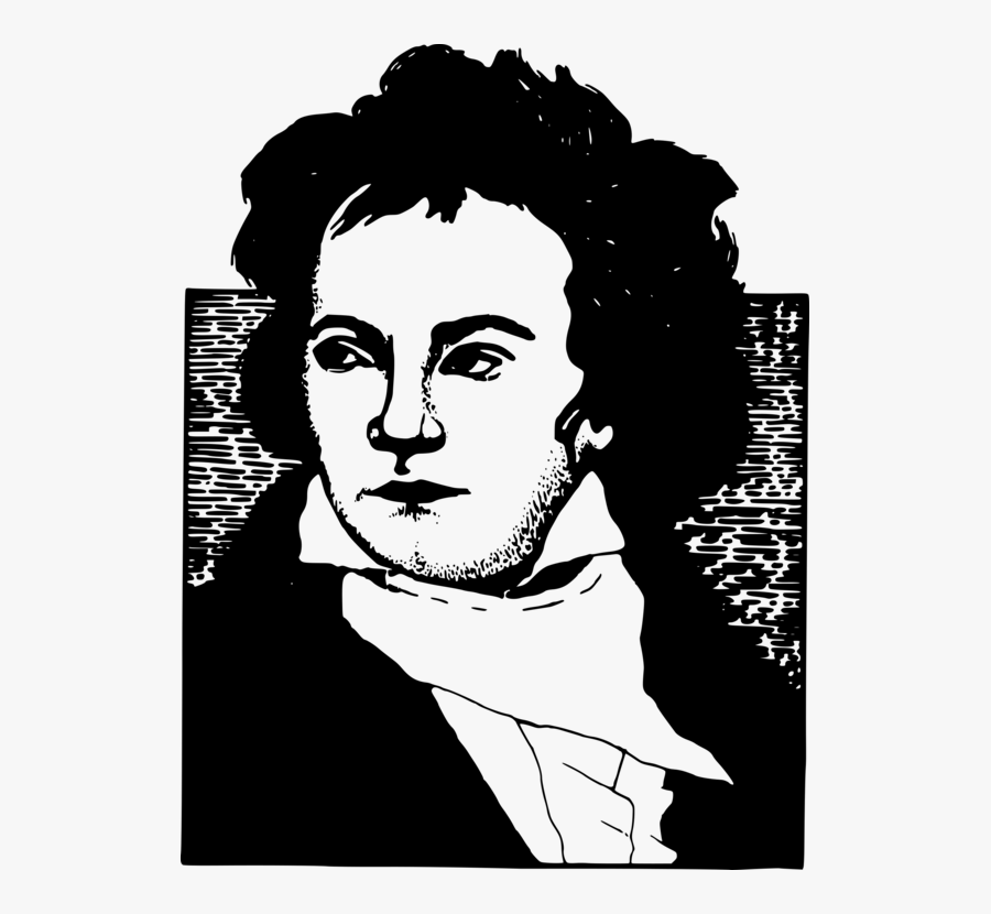 Human Behavior,head,art - Ludwig Van Beethoven, Transparent Clipart