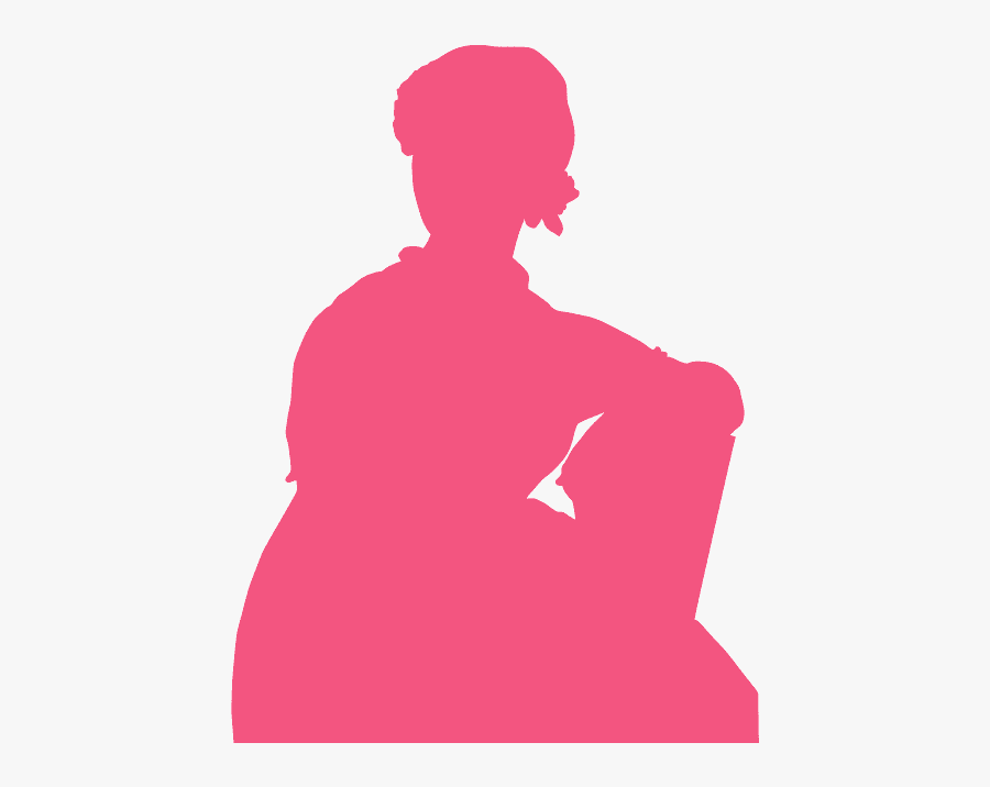 Jane Austen Silueta Png, Transparent Clipart