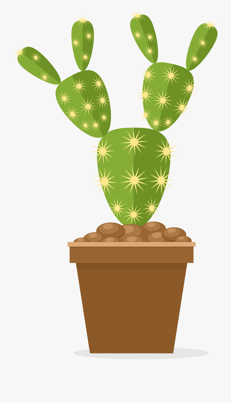 Transparent Prickly Pear Clipart - Nopal Animado Png, Transparent Clipart