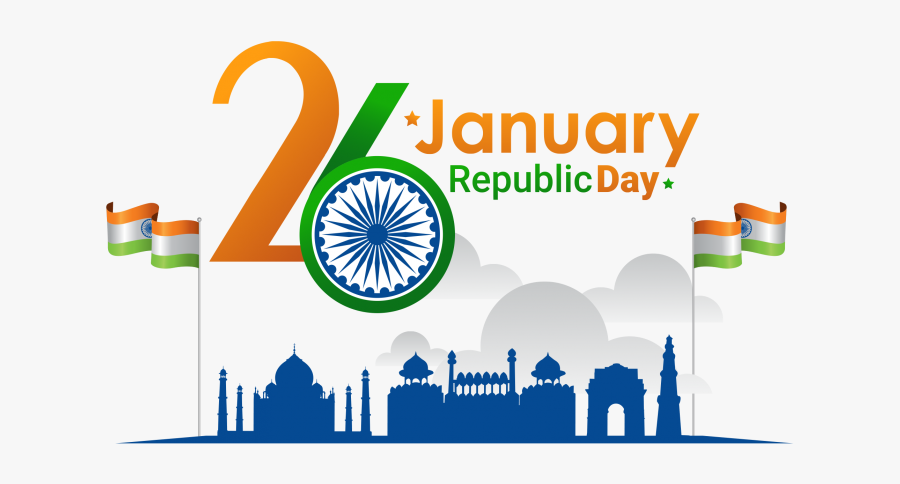 Republic Day - 26 January 70th Republic Day, Transparent Clipart