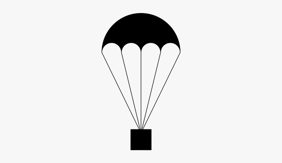 Small Parachute Clipart, Transparent Clipart