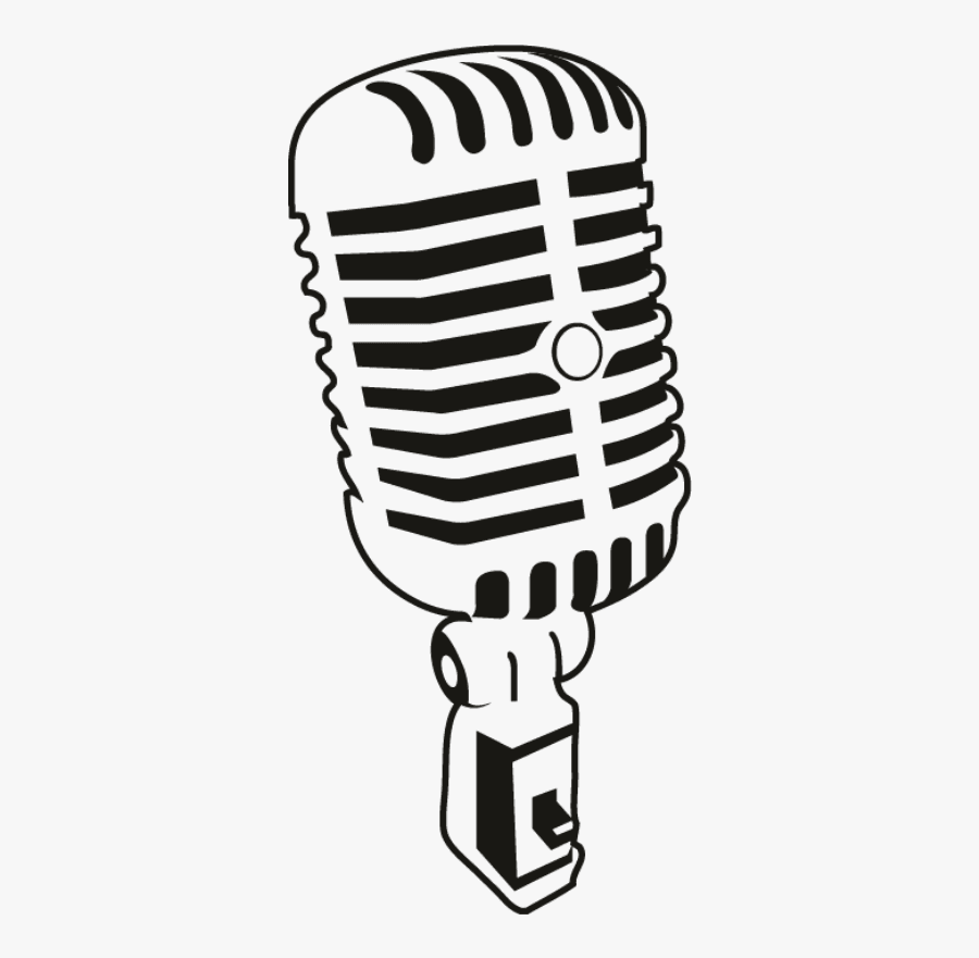 Microphone Drawing Clip Art - Live Music Logo , Free Transparent