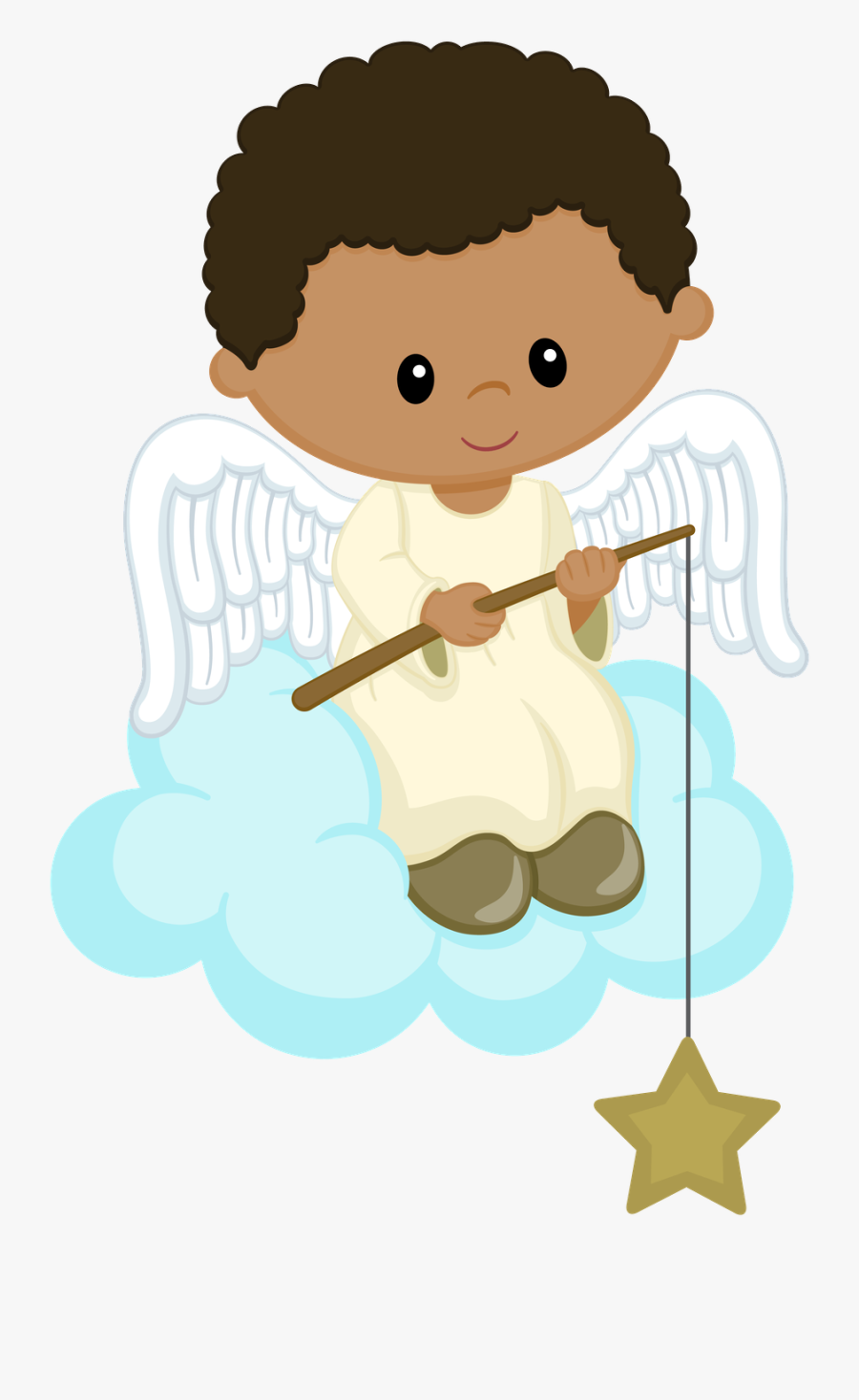 Funeral Clipart Baptism - Baby Angel Clipart Png, Transparent Clipart