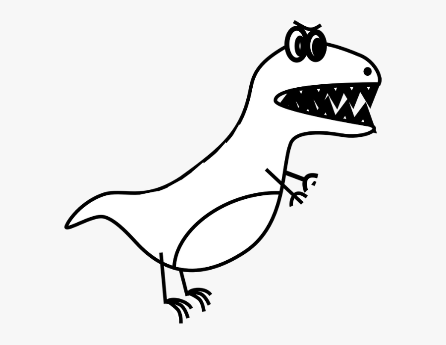 My Castle Not Yours Icon - Simple T Rex Drawings, Transparent Clipart