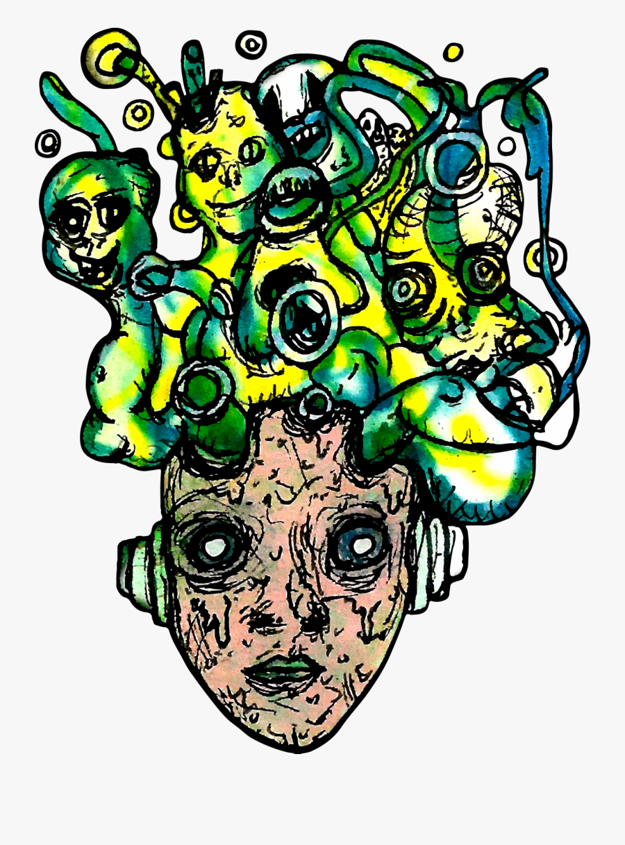 Drawing Trippy Surreal Transparent Png Clipart Free - Png Trippy, Transparent Clipart