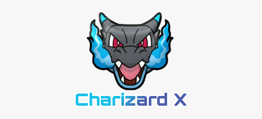#charizard X - Mega Charizard X Head, Transparent Clipart