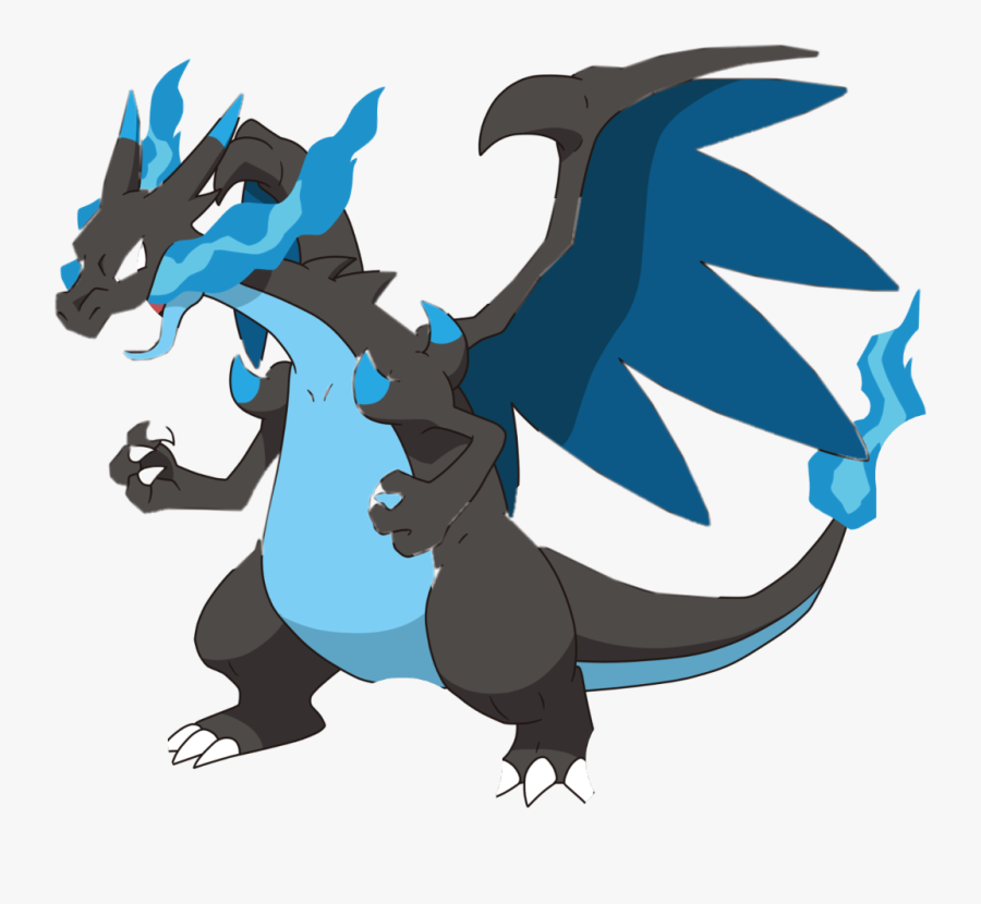 Charizard - Mega Charizard X Png, Transparent Clipart