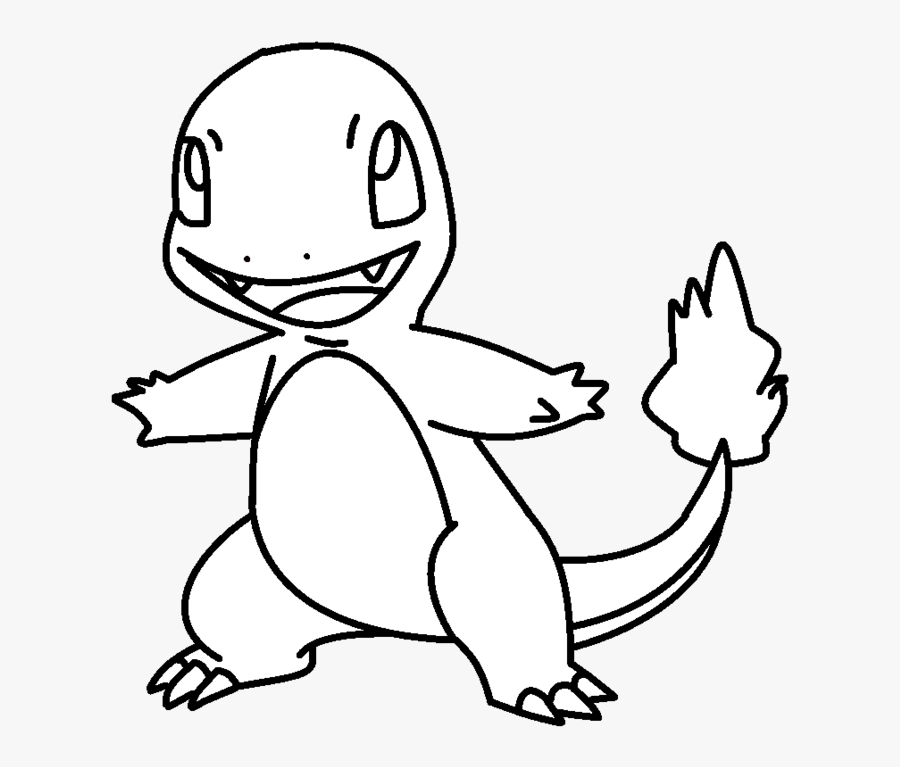 Coloring Pages For Kids And For Adults - Charmeleon Pokemon Coloring