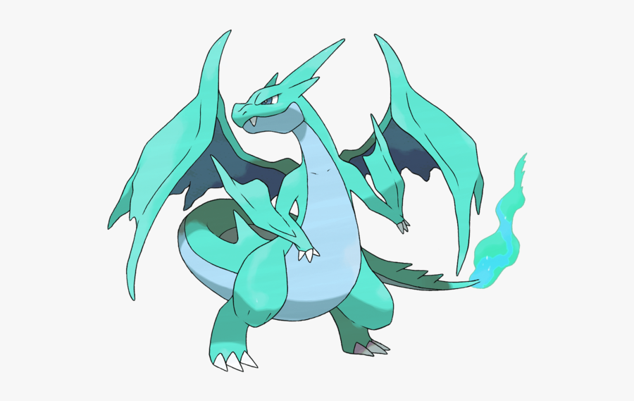 #megacharizardy #charizard #edit #pokemon #freetoedit - Mega Charizard Y Colour, Transparent Clipart