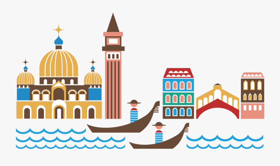 Venice Gondola Clip Art - Clipart Venezia , Free Transparent Clipart ...