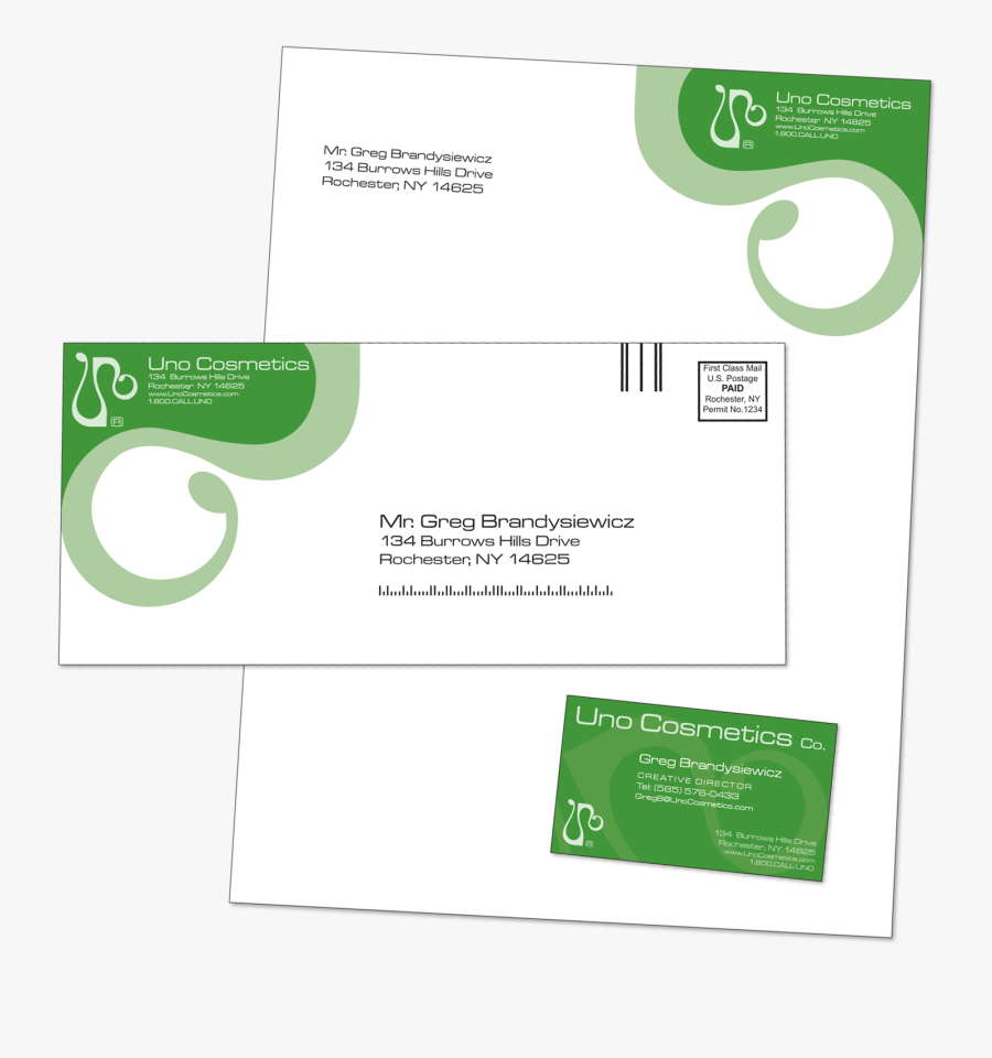 Clip Art Creative Letterheads - Envelope And Letterhead Design, Transparent Clipart