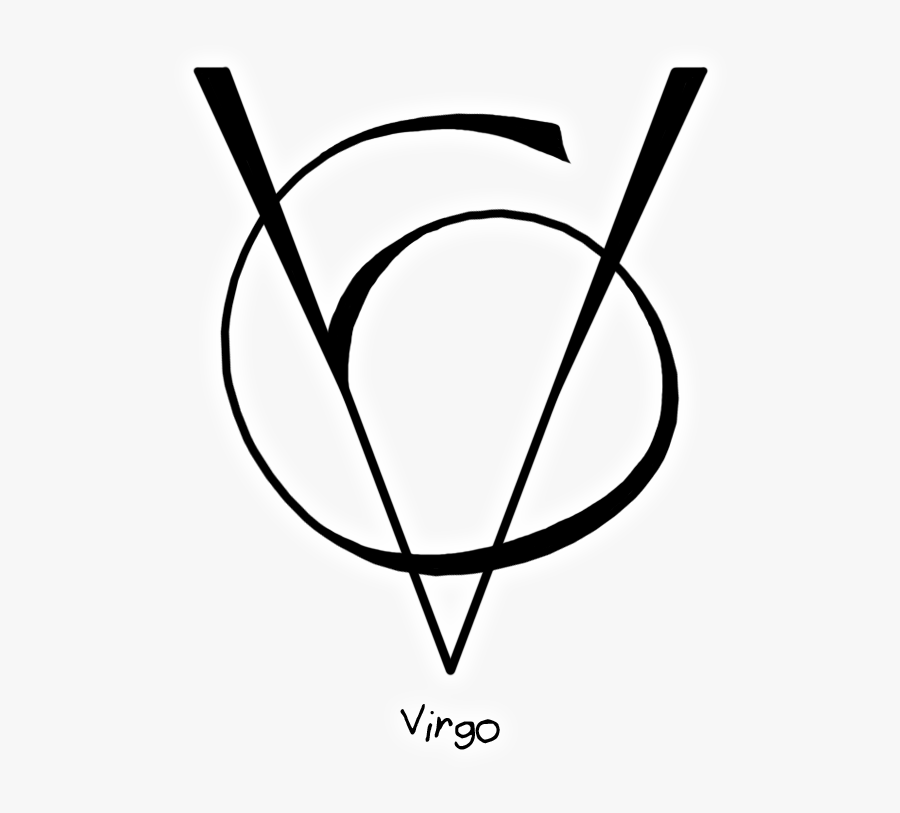 Transparent Virgo Png - Virgo Sigil, Transparent Clipart