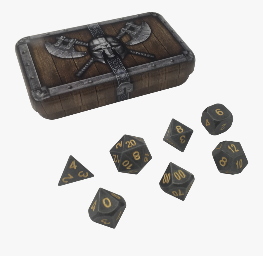 Dwarven Chest With Hunger Of The Ancients - Dice Game, Transparent Clipart
