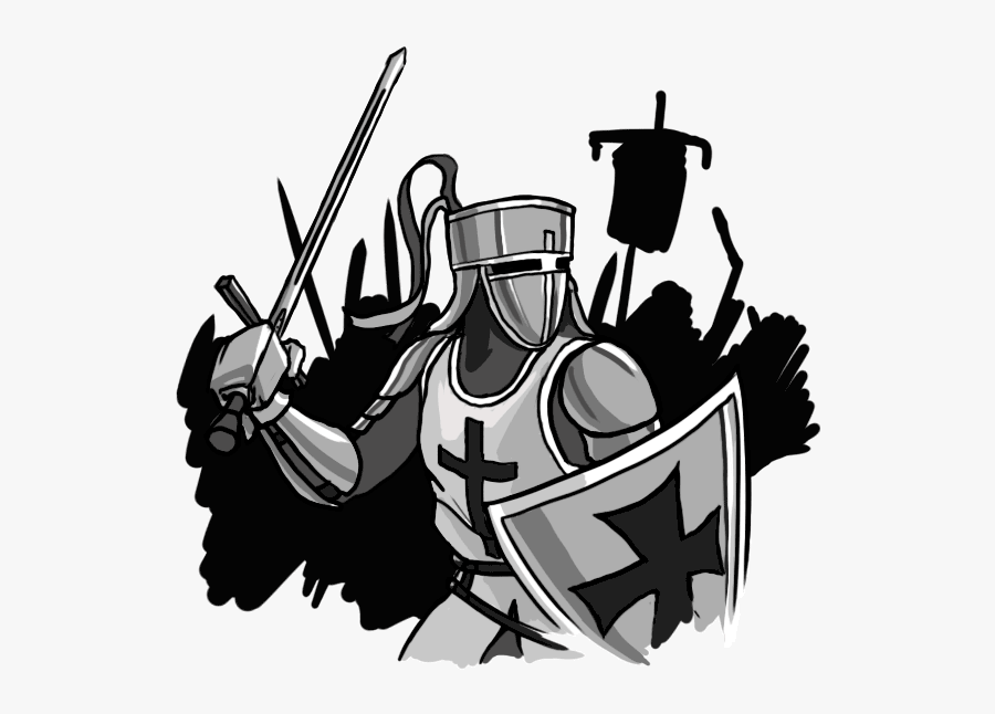 How To Draw A Night In Armor - Illustration, Transparent Clipart