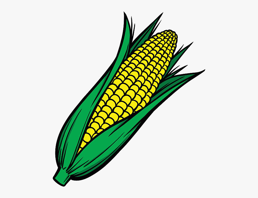 Corn Cob Clipart Transparent Png - Clip Art Corn Cob, Transparent Clipart
