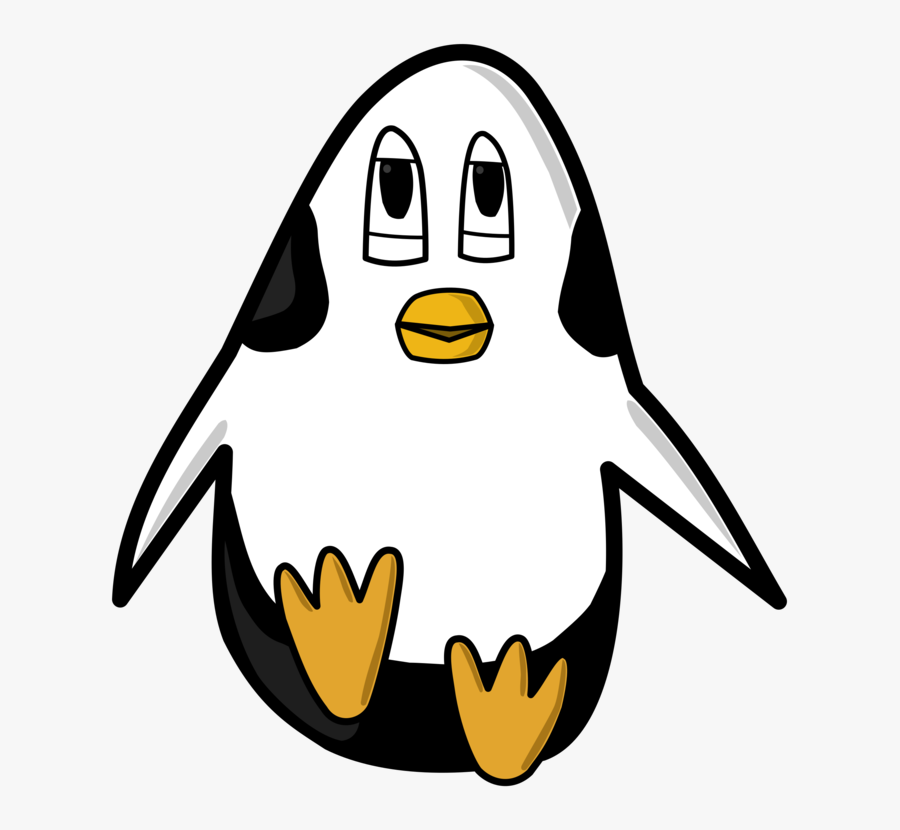 Beak,yellow,smile - Adã©lie Penguin, Transparent Clipart