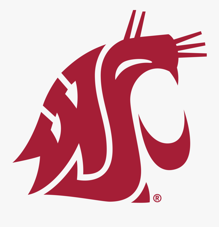 Washington State Cougars Logo, Transparent Clipart