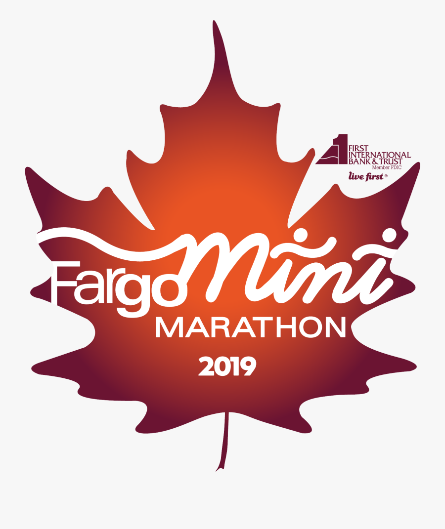 Fargo Mini Marathon - Transparent Maple Leaf Grey, Transparent Clipart