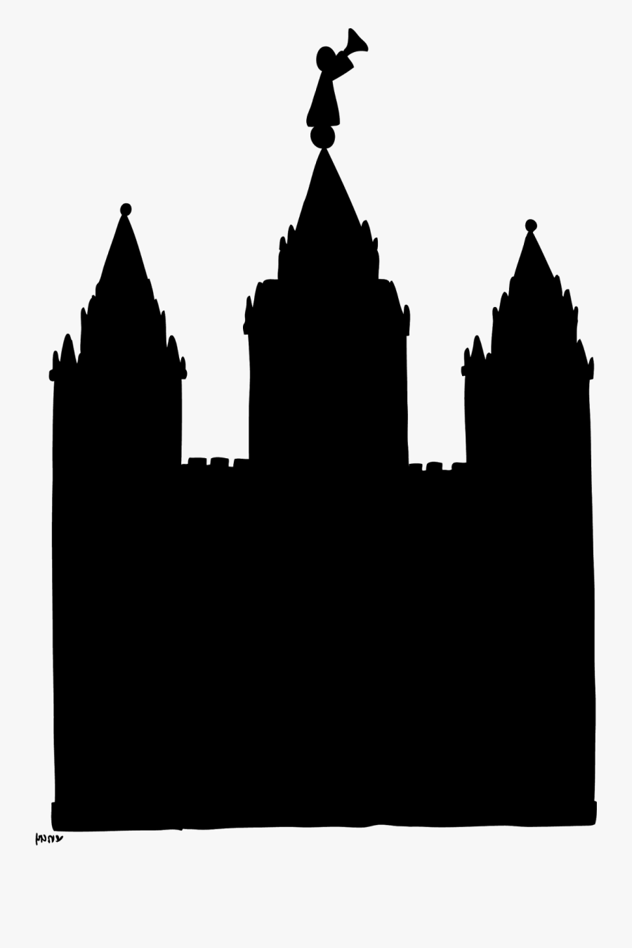 Middle Ages Medieval Architecture Silhouette Spire - Silhouette, Transparent Clipart