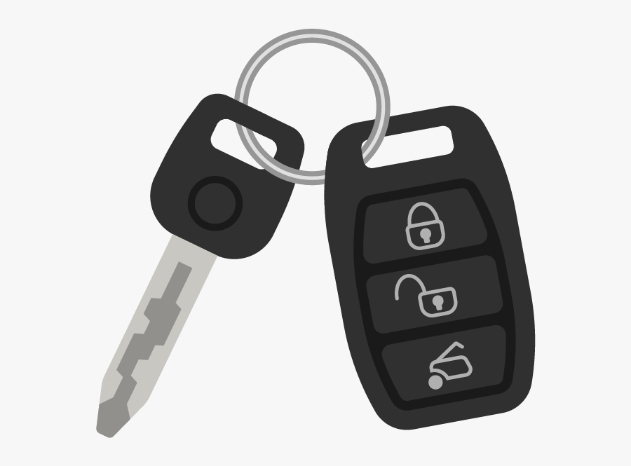 Car Euclidean Vector Key - Transparent Background Car Keys Png, Transparent Clipart