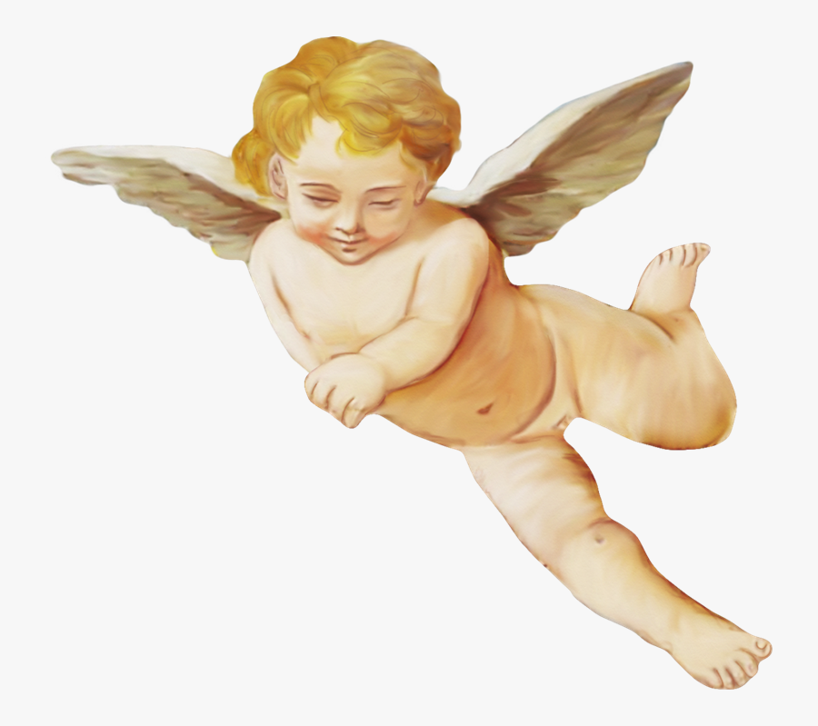 Transparent Vintage Angel Clipart - Cupid Angels Png, Transparent Clipart