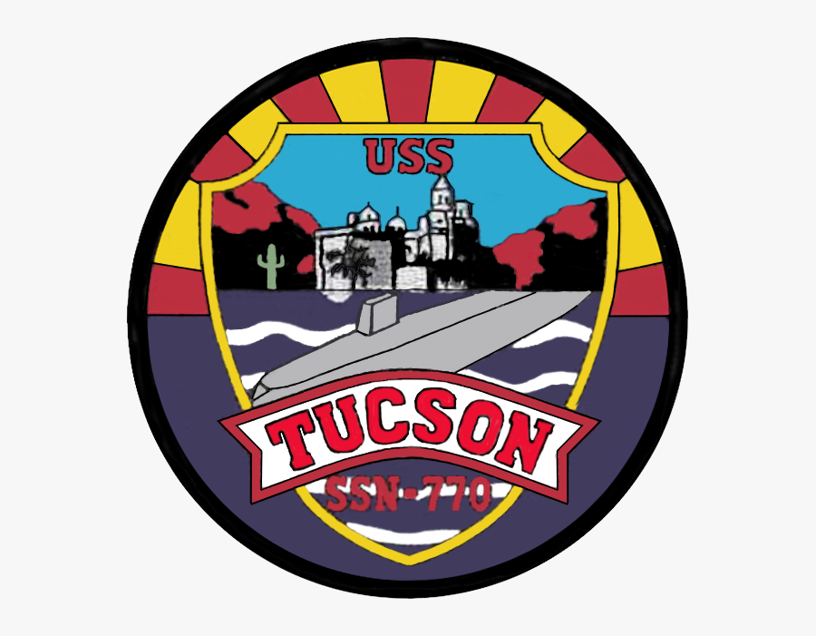 Uss Tucson Logo, Transparent Clipart