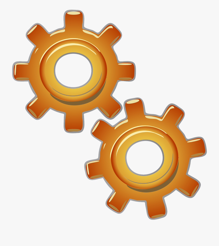 Transparent Cogs Png - Engines Clipart, Transparent Clipart