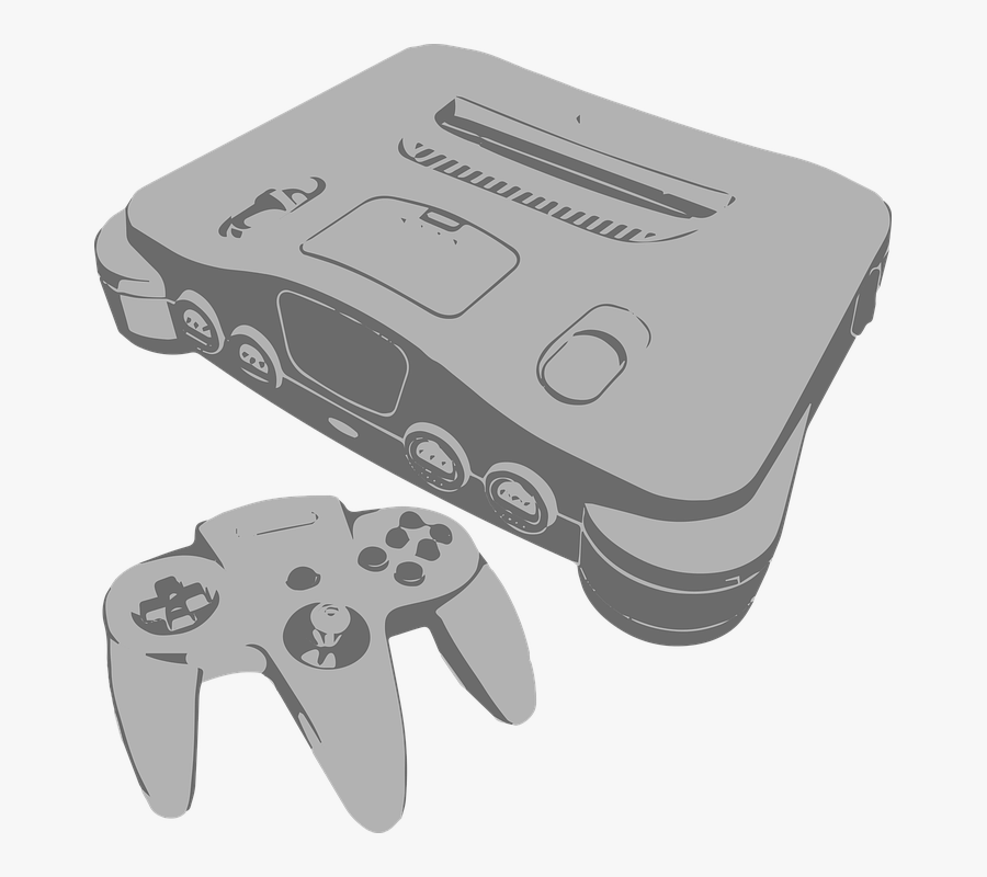 Console Png Images - Nintendo 64 Desenho, Transparent Clipart