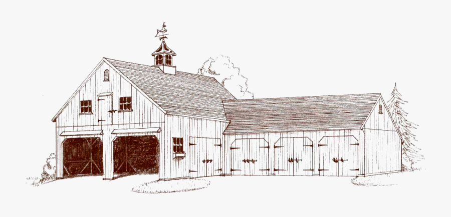 Shed Drawing Barn - House, Transparent Clipart